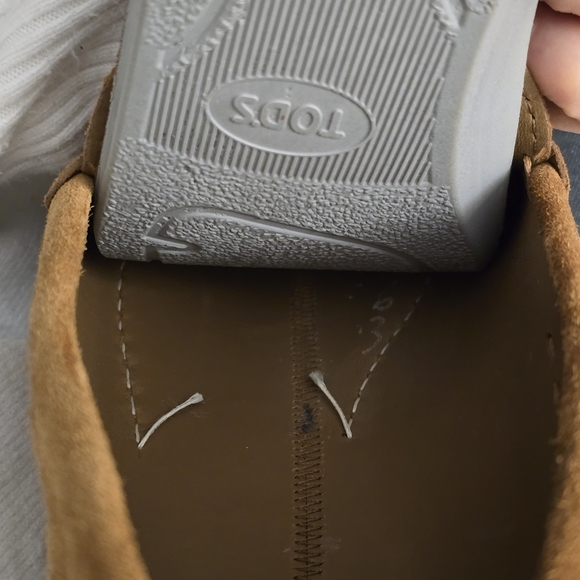 Tod's Vintage Penny Men's Suede Slip-On Loafers Size 6 Men, Size 9 Women - Picture 9 of 11